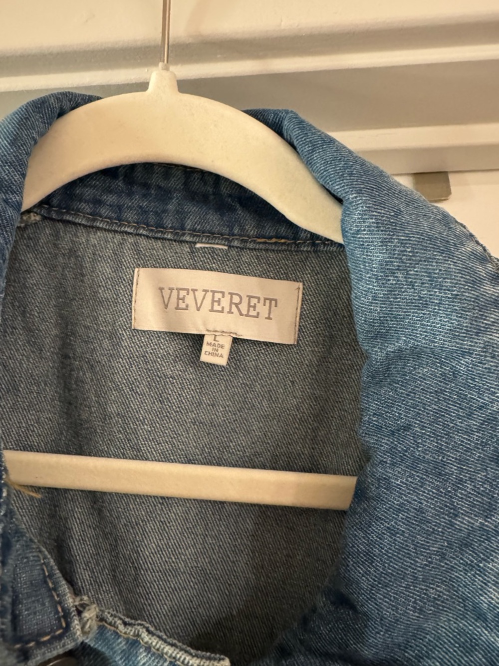 Cargo Denim Jacket - Picture 4 of 5